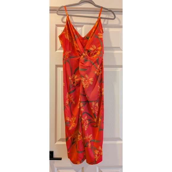 NWT Taylor Coral Cocktail Dress - Picture 1 of 7